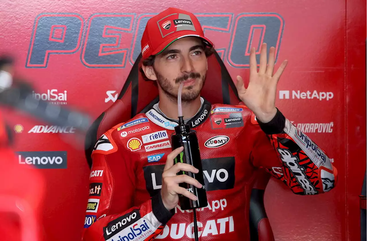 Bagnaia: &quot;Caldo e vento non ci hanno aiutato&quot;. Quartararo si nasconde: &quot;Non sto bene, scelta gomme difficile&quot;