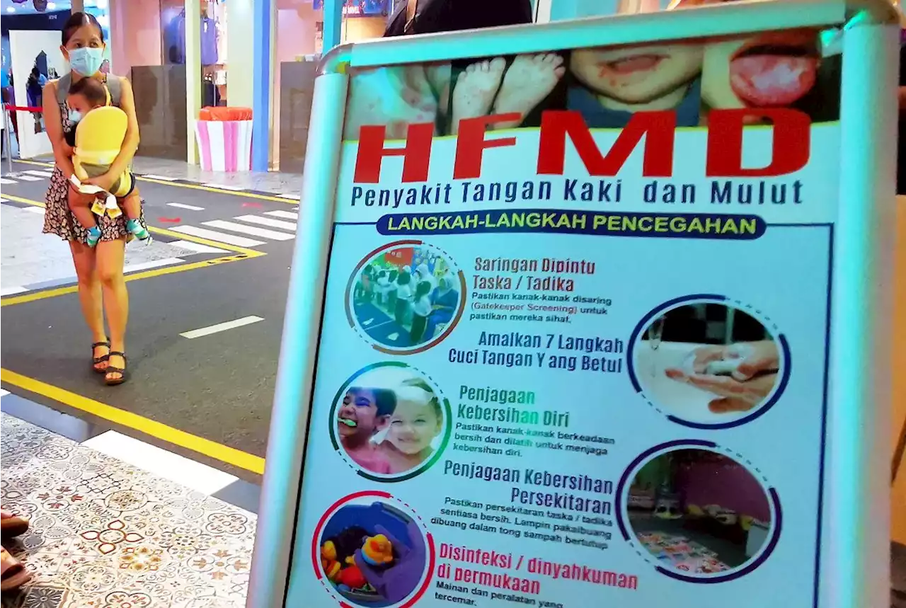 HFMD: Perak records 1,711 new cases from June 5-11