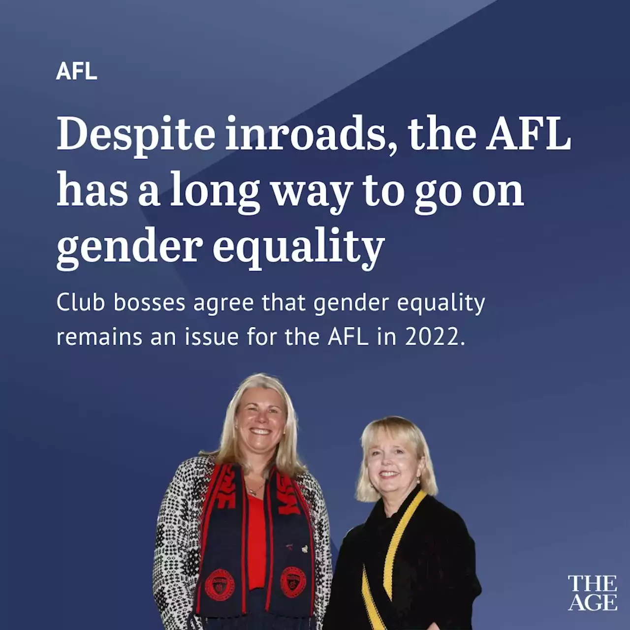 Despite inroads, the AFL has a long way to go on gender equality