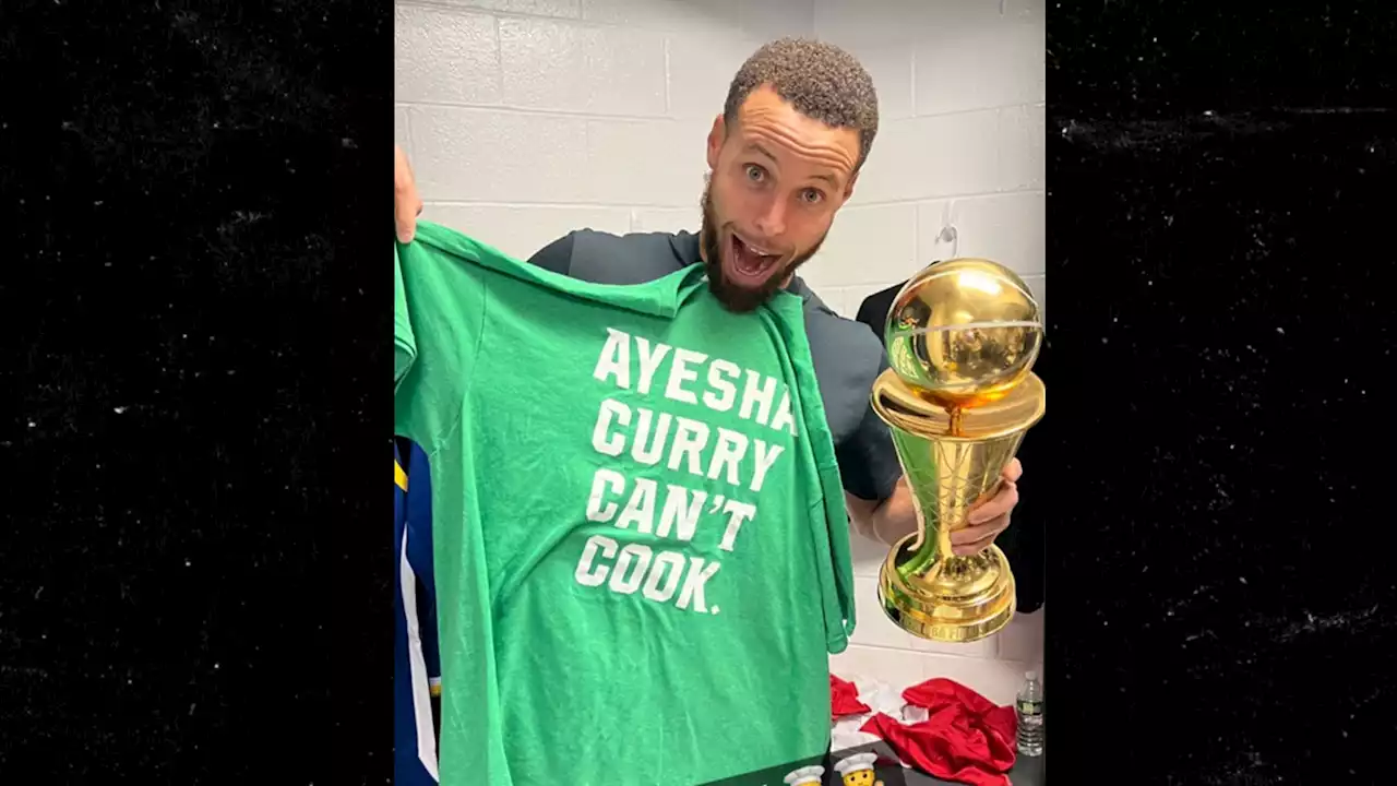 Ayesha Curry Selling 'Ayesha Curry Can Cook' Shirts For Charity After Celtics Fans' Jab