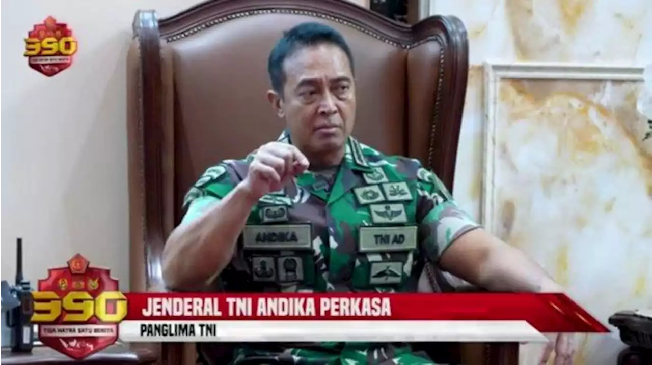 Jenderal Andika Perkasa Masuk Kandidat Capres dari NasDem, Ini Profil dan Rekam Jejak Panglima TNI - Tribunnews.com