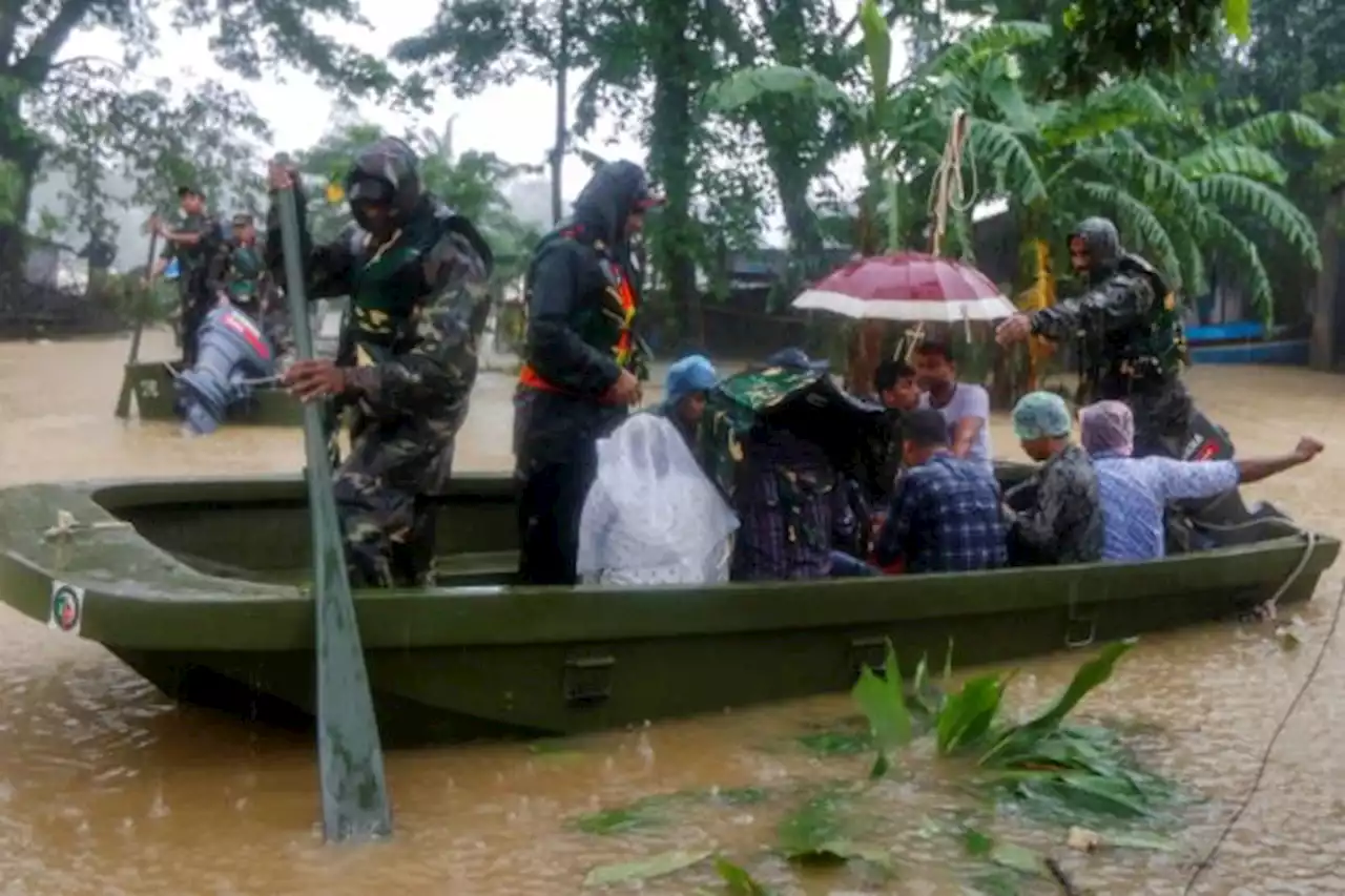 25 maut, 4 juta terkandas akibat banjir di Bangladesh