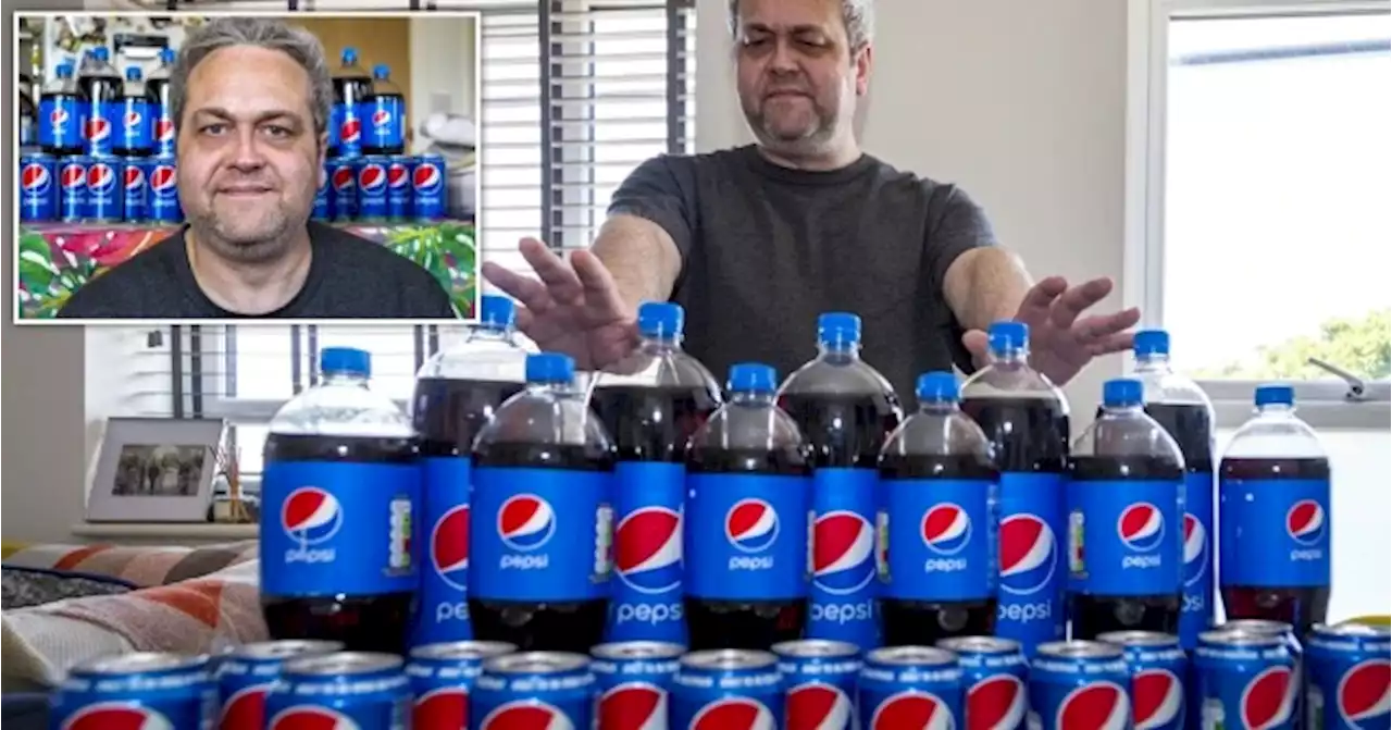 Lelaki minum 10 liter pepsi sehari selama 20 tahun