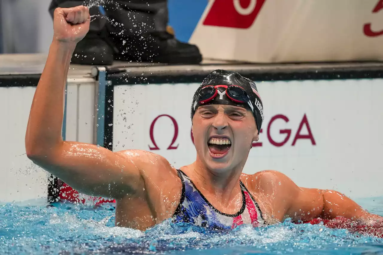 Katie Ledecky is 25 and getting faster, still reaching for another wall