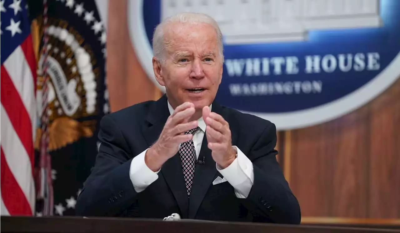 Biden at international climate meeting says clean energy key to ditching high gas prices