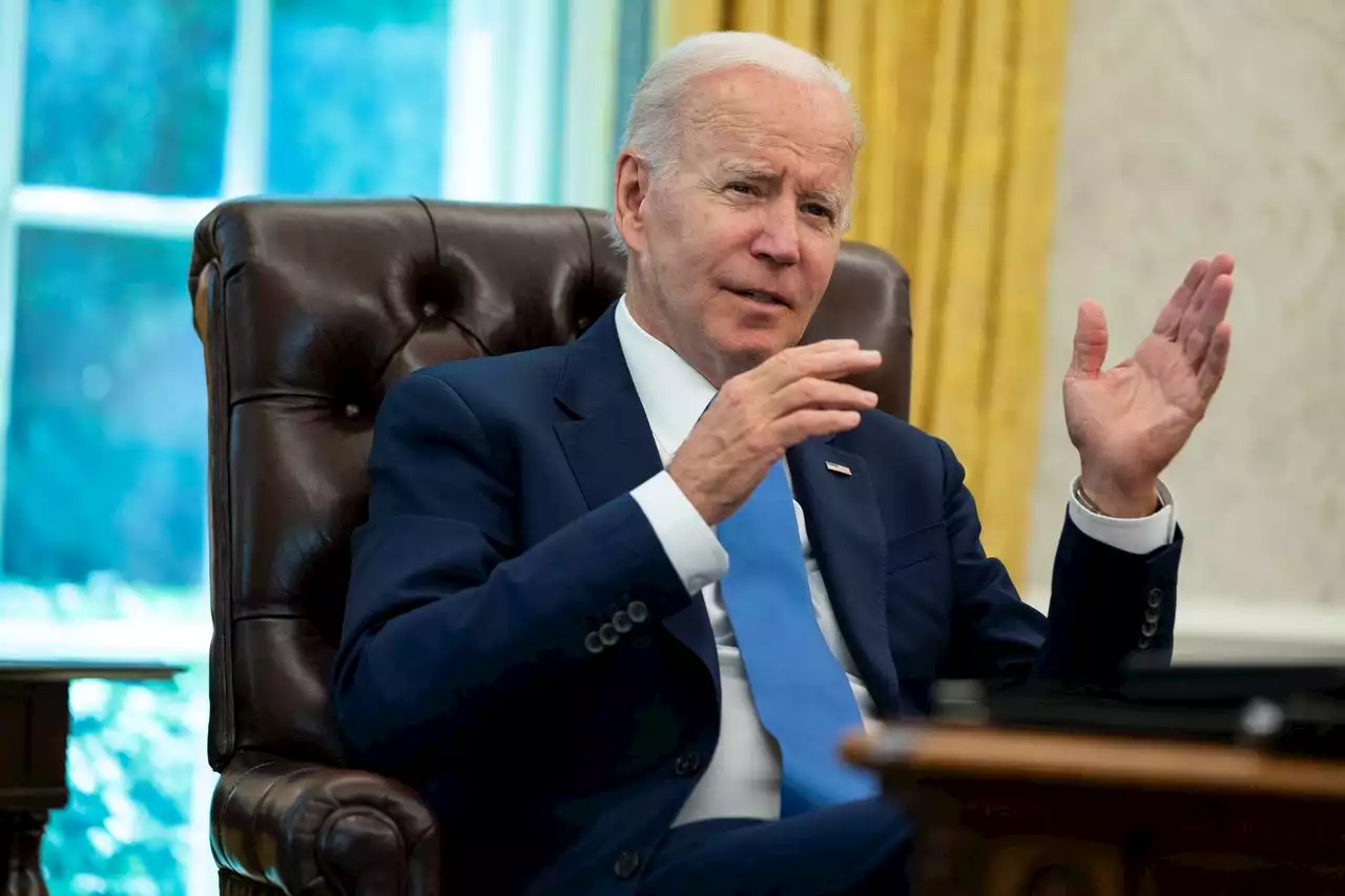 Biden’s disapproval rating hits 56%, more say they’d vote for Trump in new poll