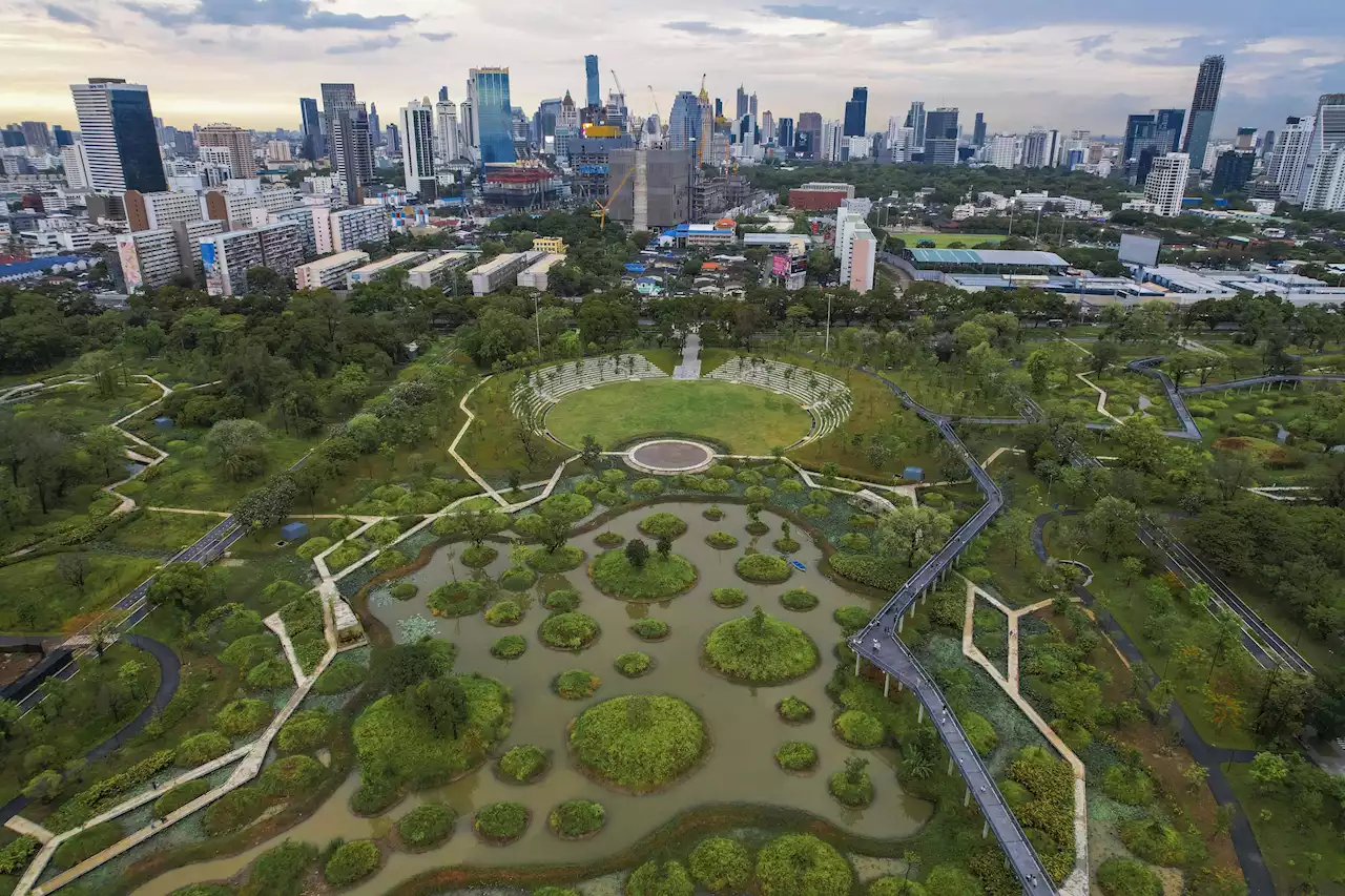 New park in central Bangkok gives Thais needed green space