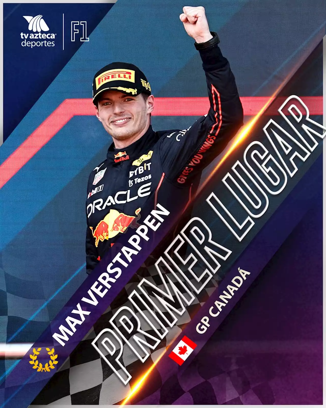 Max Verstappen es vencedor del Gran Premio de Canadá