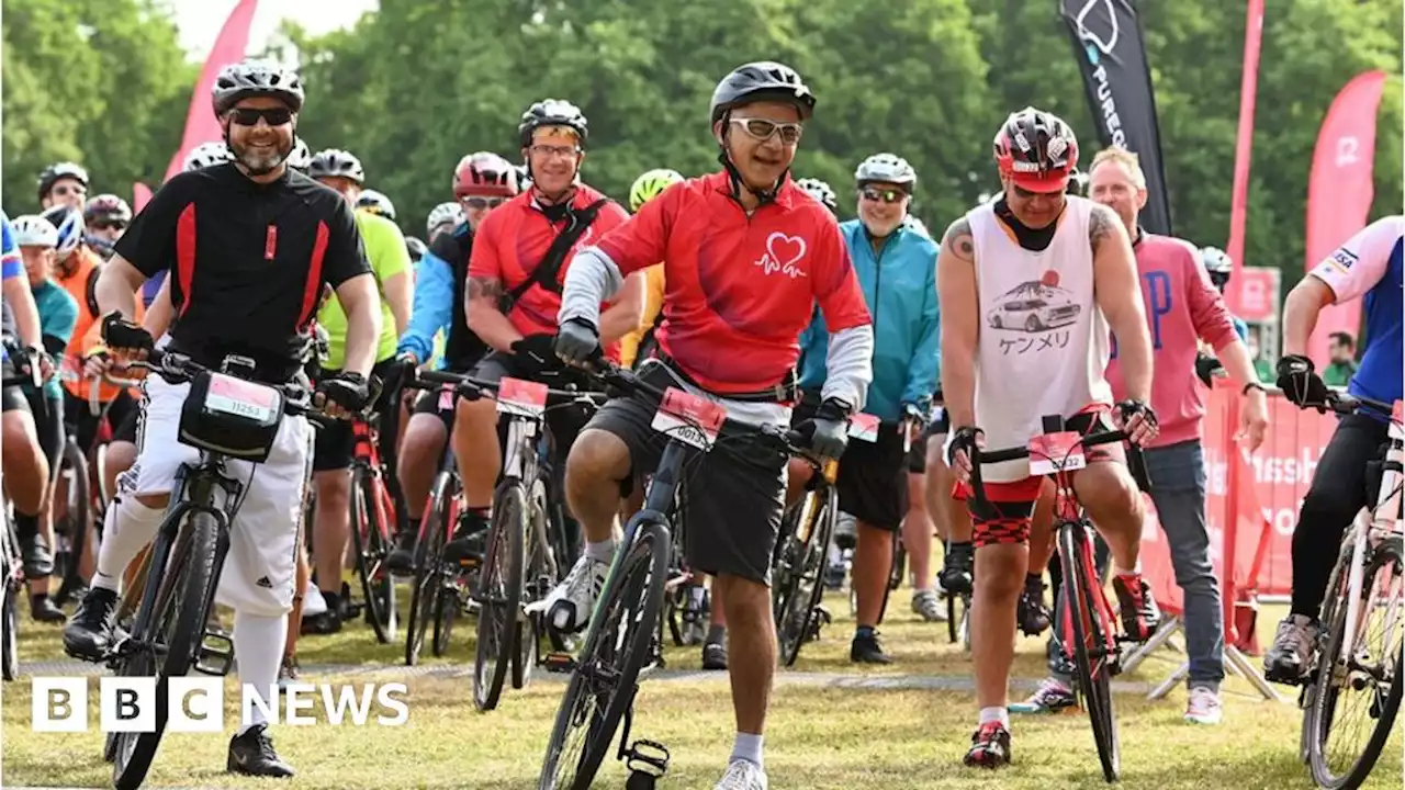 Sadiq Khan joins thousands on London to Brighton ride