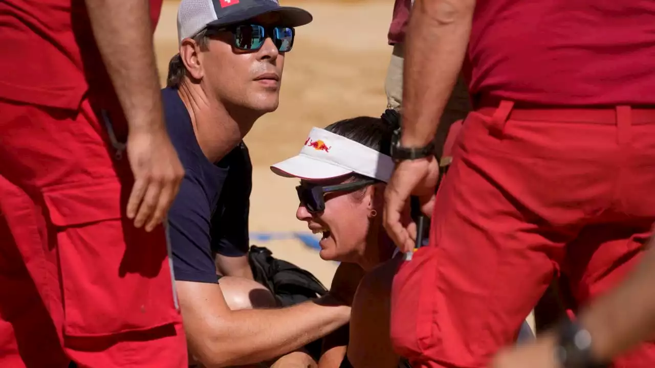 Beachvolleyball-WM: Heidrich-Verletzung schockt Zuschauer