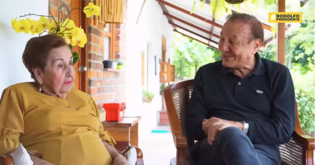 Yo quiero que les vaya bien, deseo que ganen: bendición de la mamá de Rodolfo Hernández