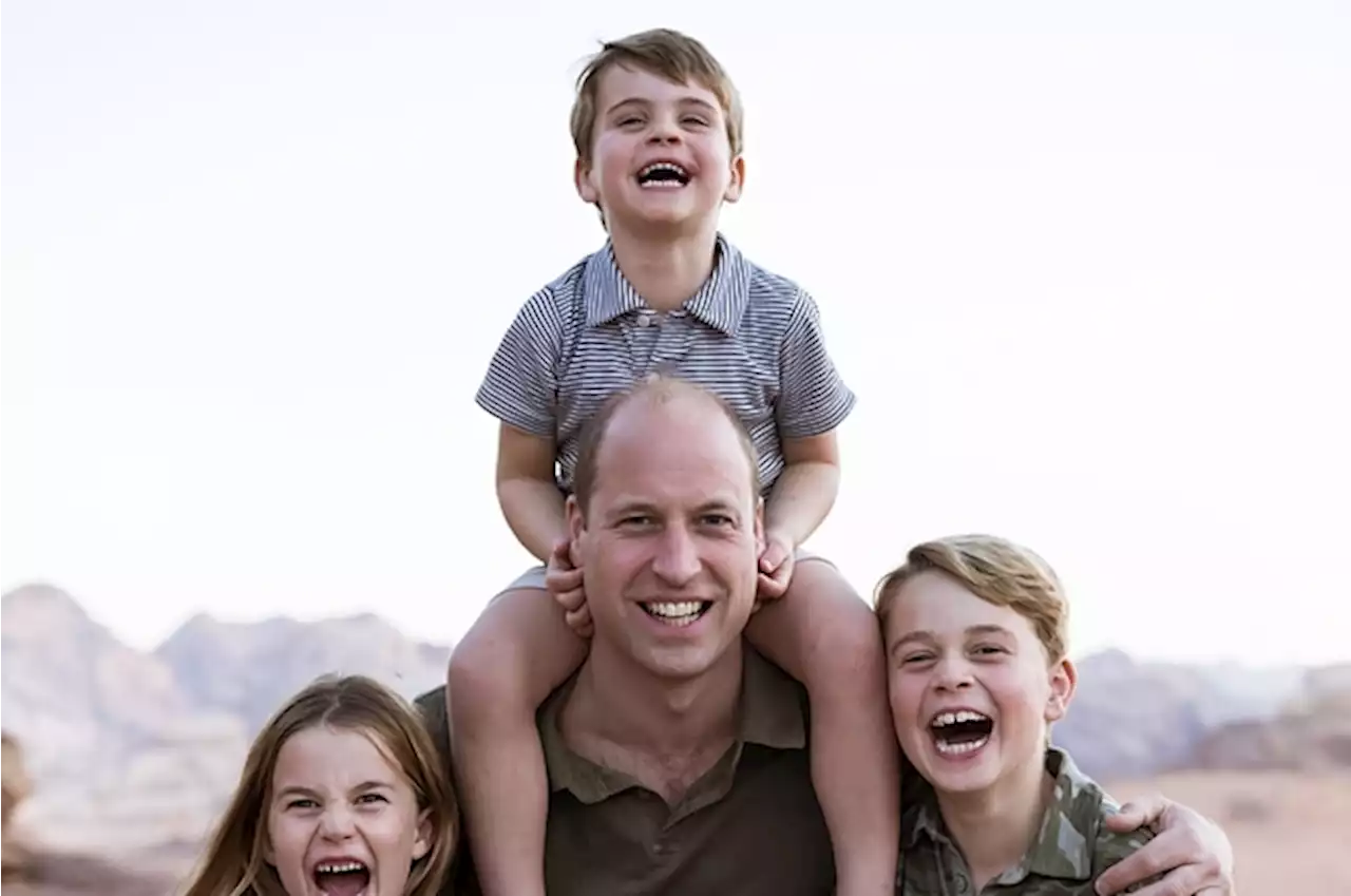 The Royal Family Released A New Photo Of Prince William And His Kids For Father's Day