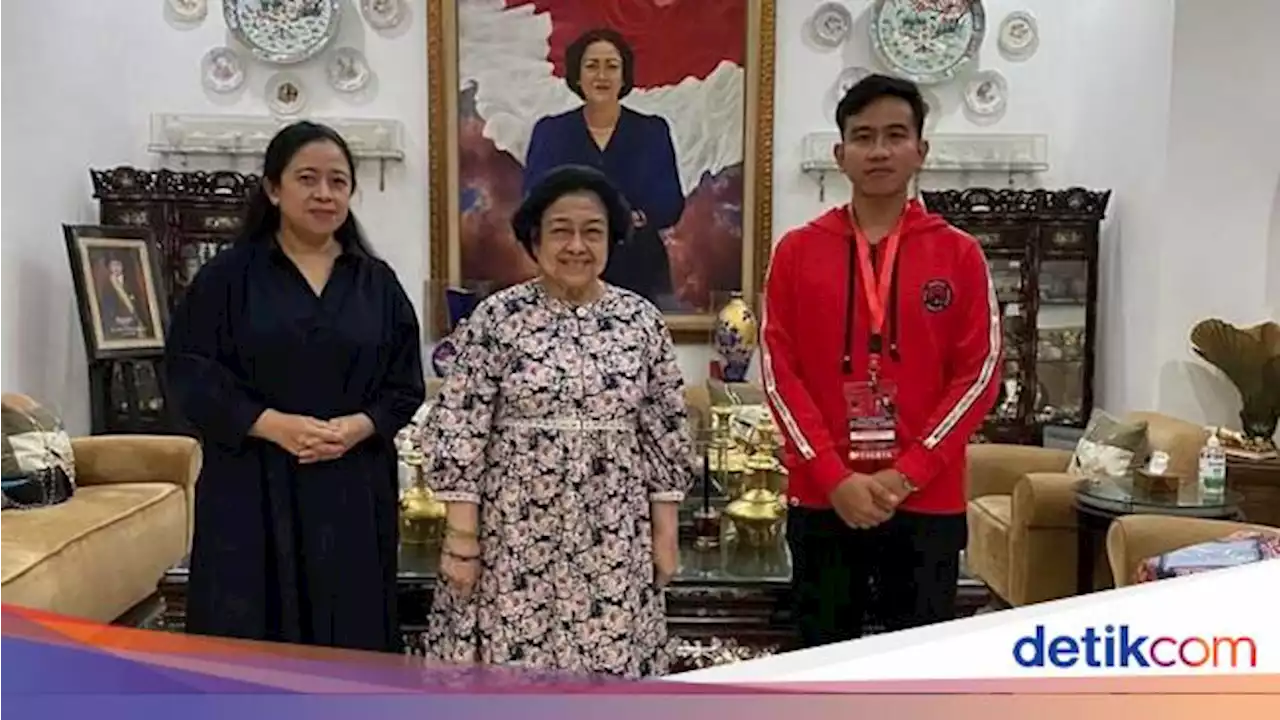 Ditemani Puan, Gibran Silaturahmi dengan Megawati