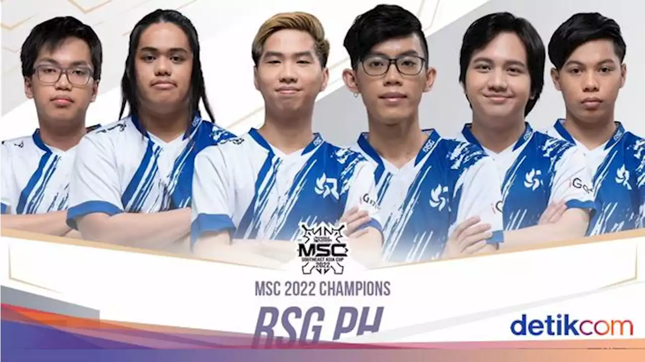 RSG PH Juara MSC 2022 Mobile Legends, Setelah Tumbangkan RRQ Hoshi