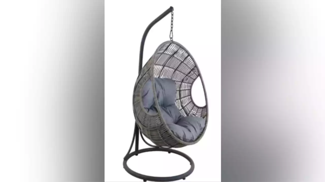 Thousands of swing chairs recalled after reports of chair collapsing, tipping over