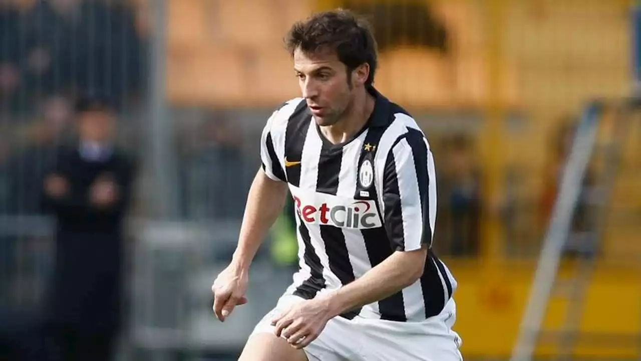 Del Piero torna in maglia Juve: contro il Milan nella sfida fra Leggende