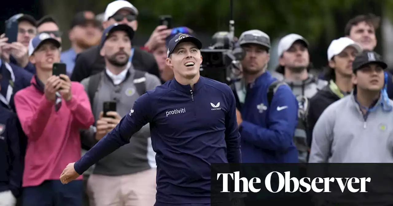 Matt Fitzpatrick and Will Zalatoris lead as McIlroy clings on at US Open