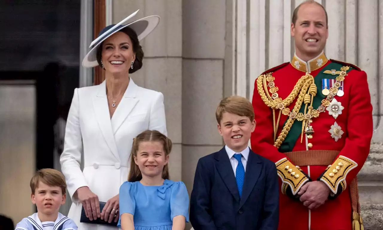 Prince William poses with Prince George, Princess Charlotte and Prince Louis for unseen Father's Day photo