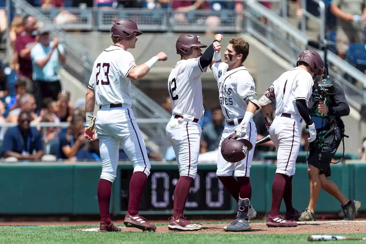 Texas and A&M meet in Omaha with a lot more on the line than just rivalry