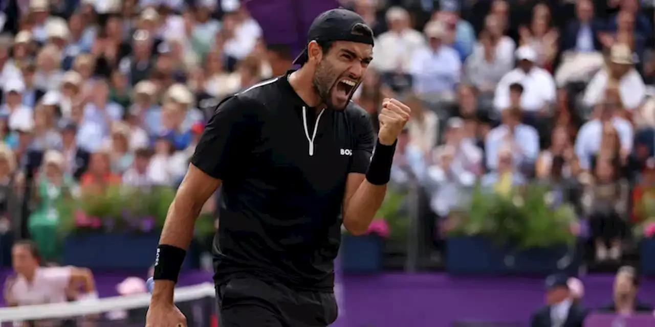 Matteo Berrettini ha vinto il torneo del Queen’s Club per il secondo anno consecutivo - Il Post