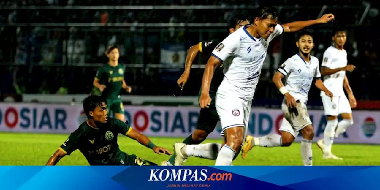 Hasil Persikabo Vs Arema FC: Menang 1-0, Singo Edan ke Perempat Final Piala Presiden