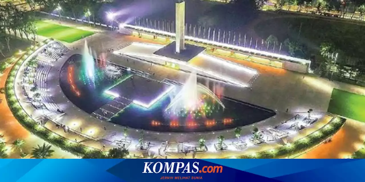 Air Mancur Lapangan Banteng Kembali Menari, Simak Jadwal dan Rutenya