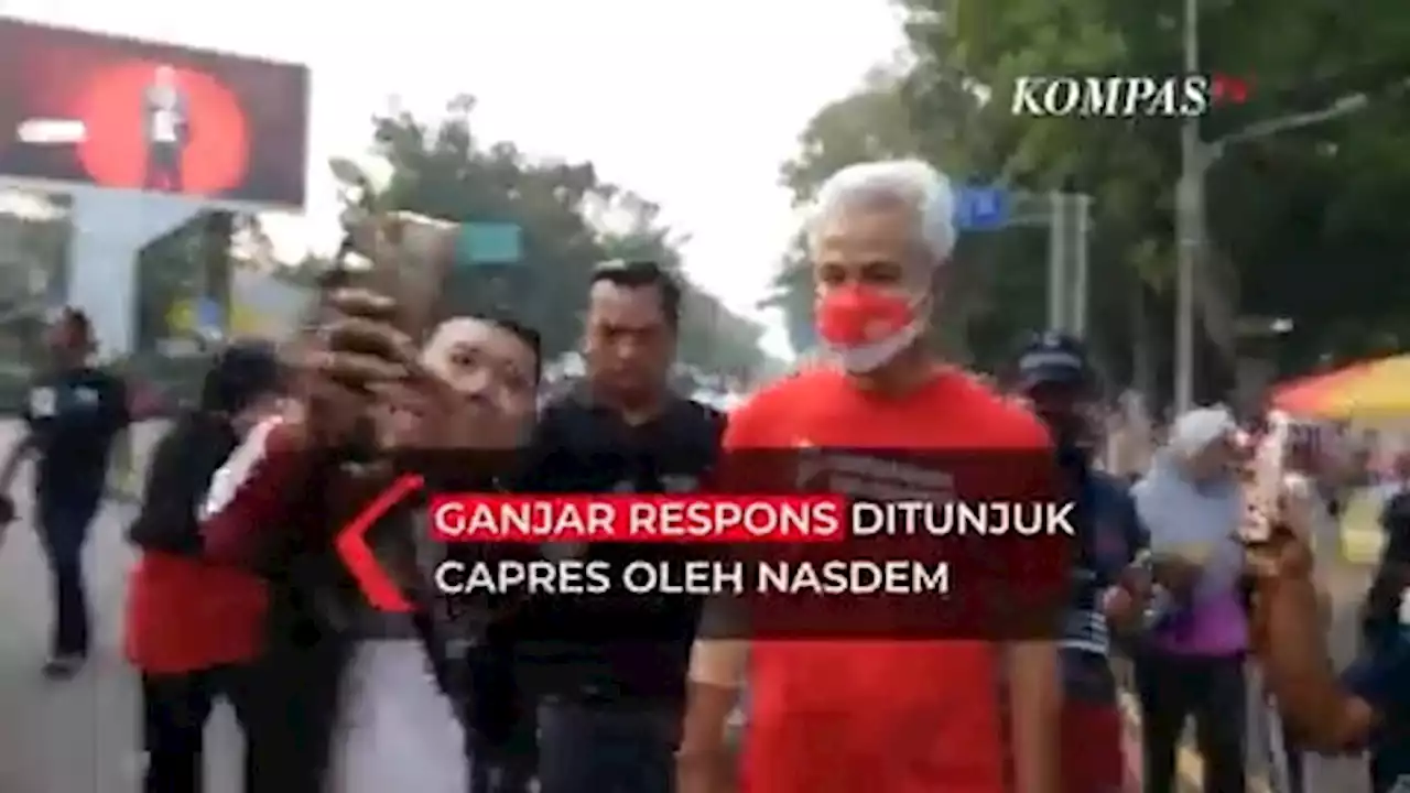 Ganjar Respons Namanya Diusulkan Capres 2024 oleh Nasdem, Ini Katanya..