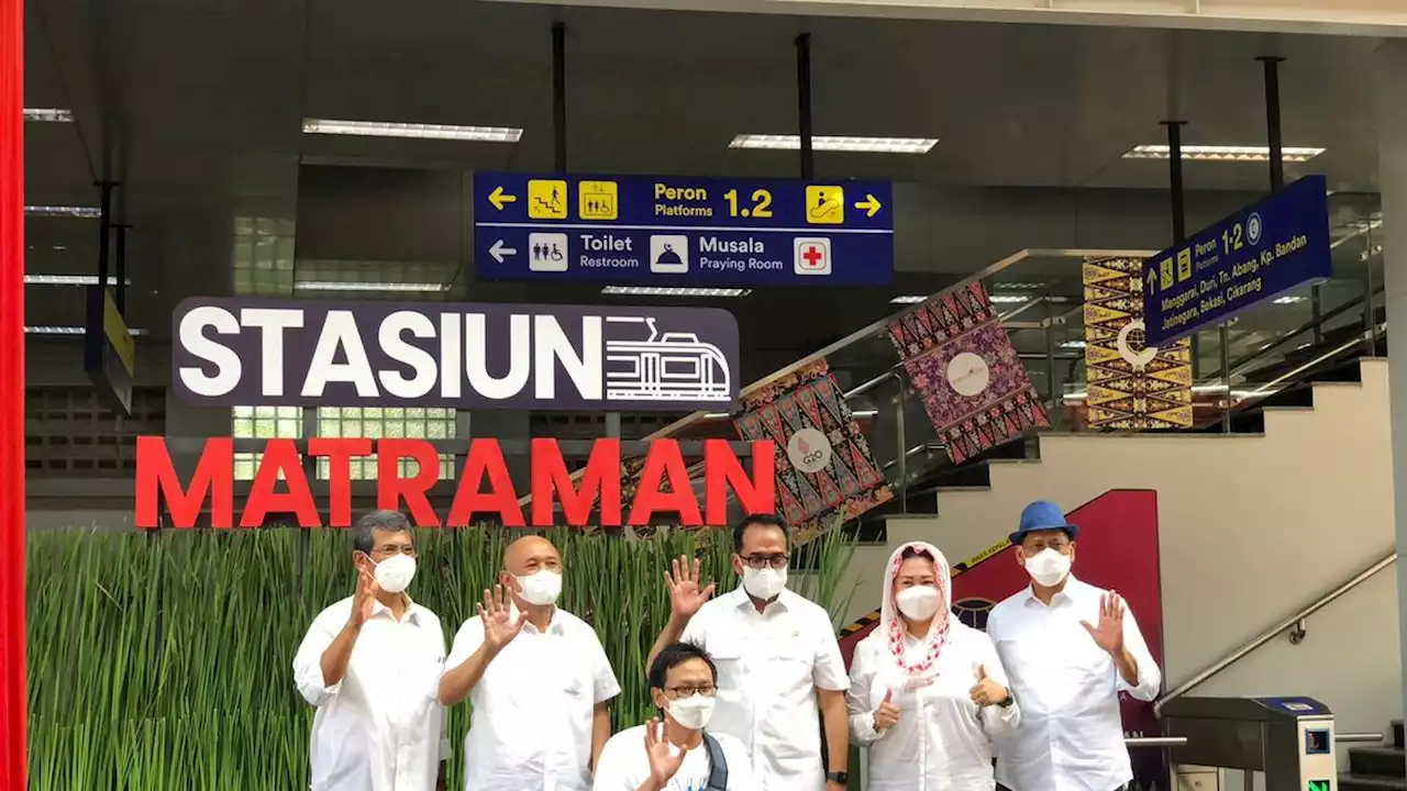 Stasiun Matraman Resmi Beroperasi, Bidik 10 Ribu Penumpang per Hari