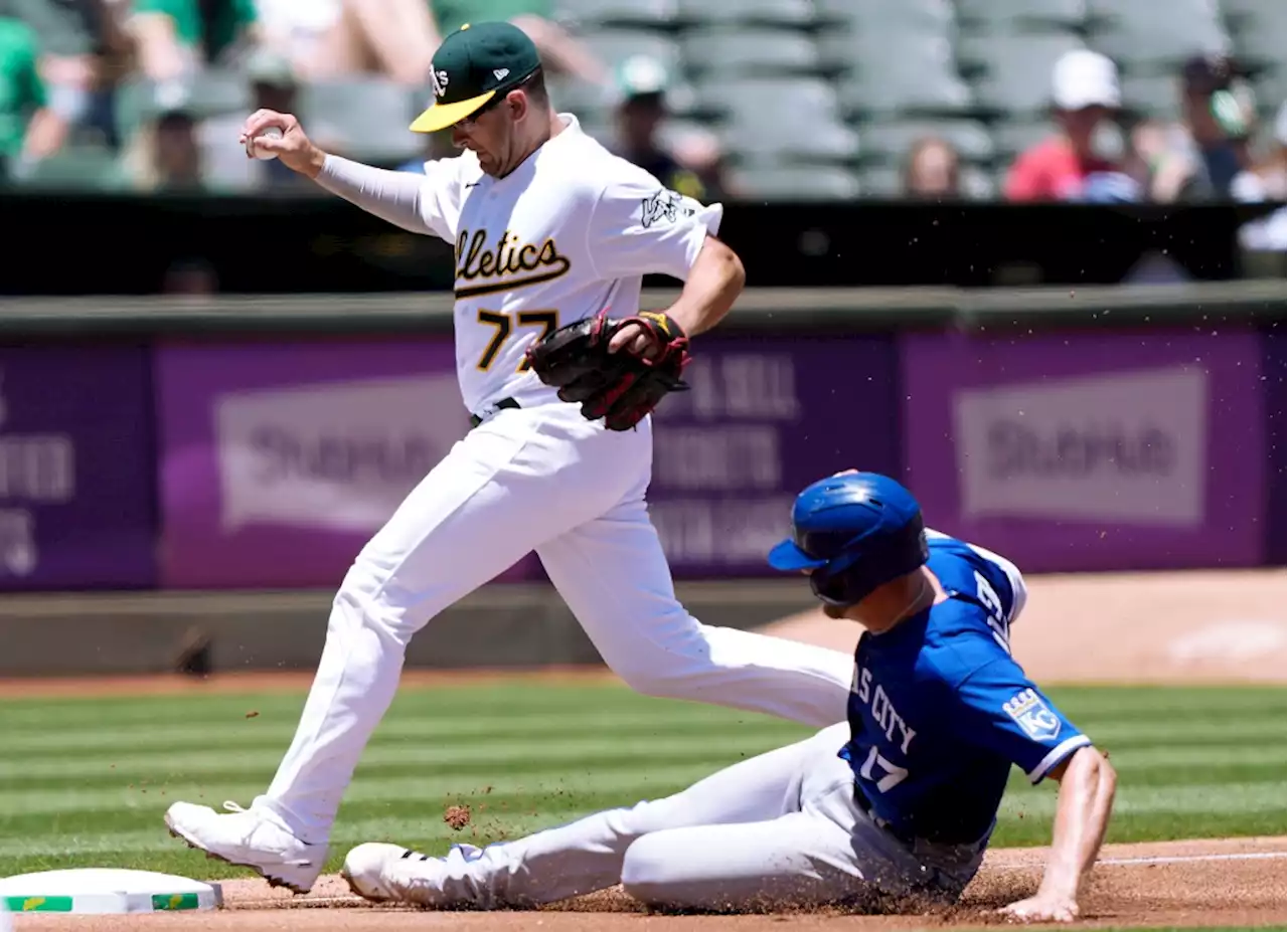 Oakland A’s Jonah Bride makes splash through first week in big leagues