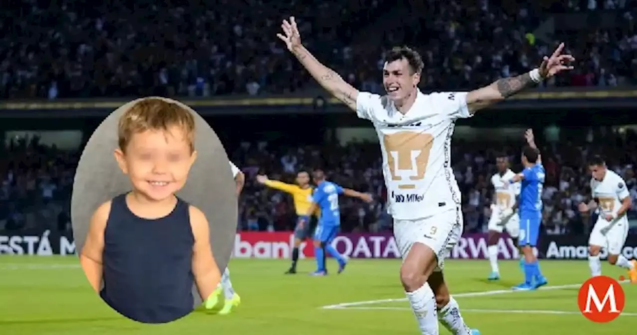 Tierno video del hijo de Juan Ignacio Dinenno cantando porra de Pumas