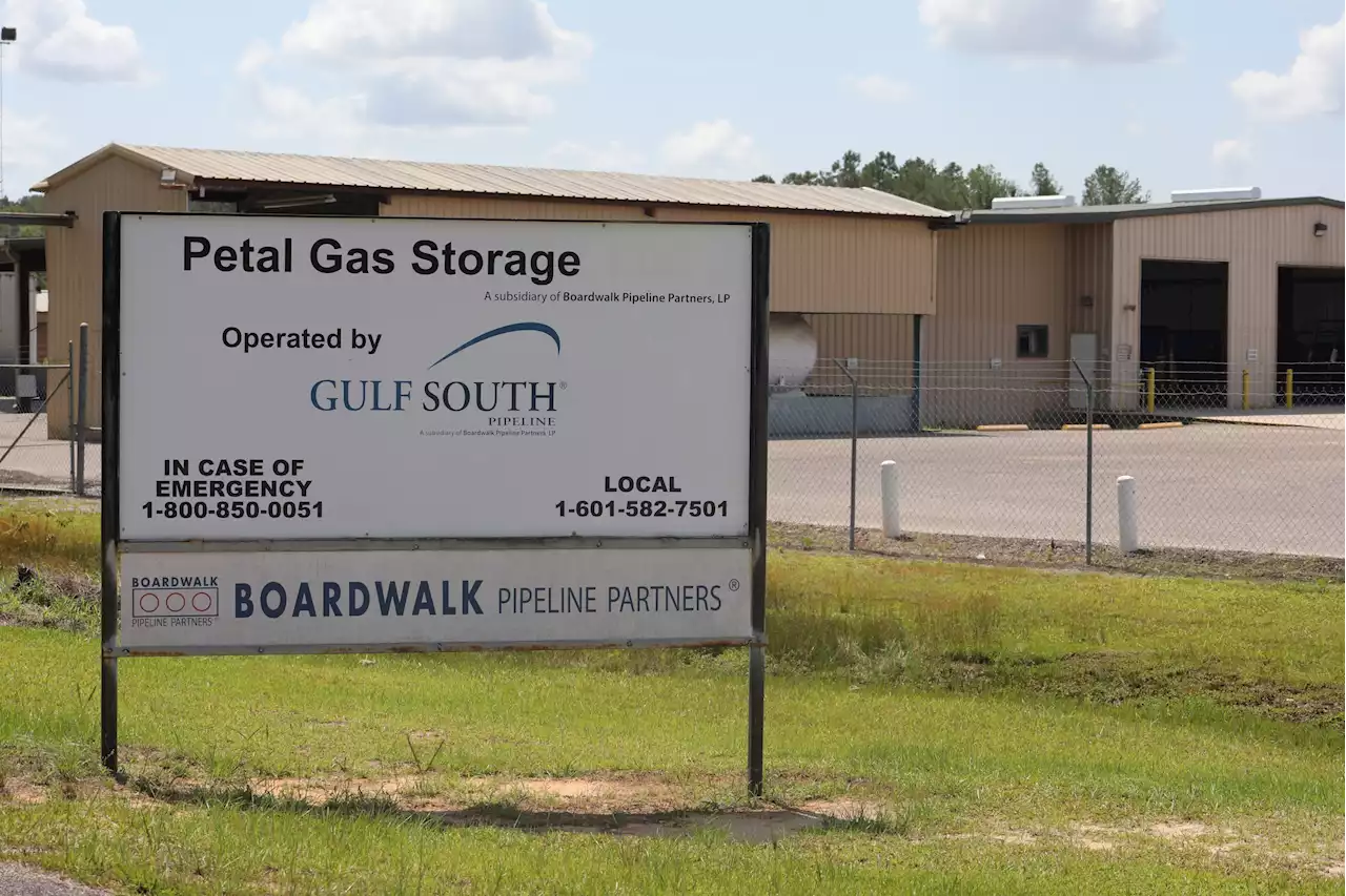 Every hour, this gas storage station sends half a ton of methane into the atmosphere