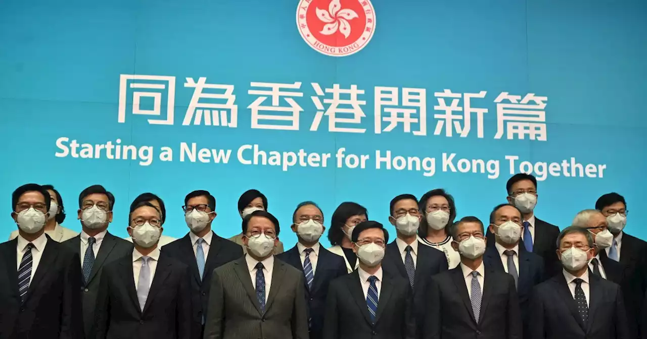 China announces new Hong Kong leader’s cabinet