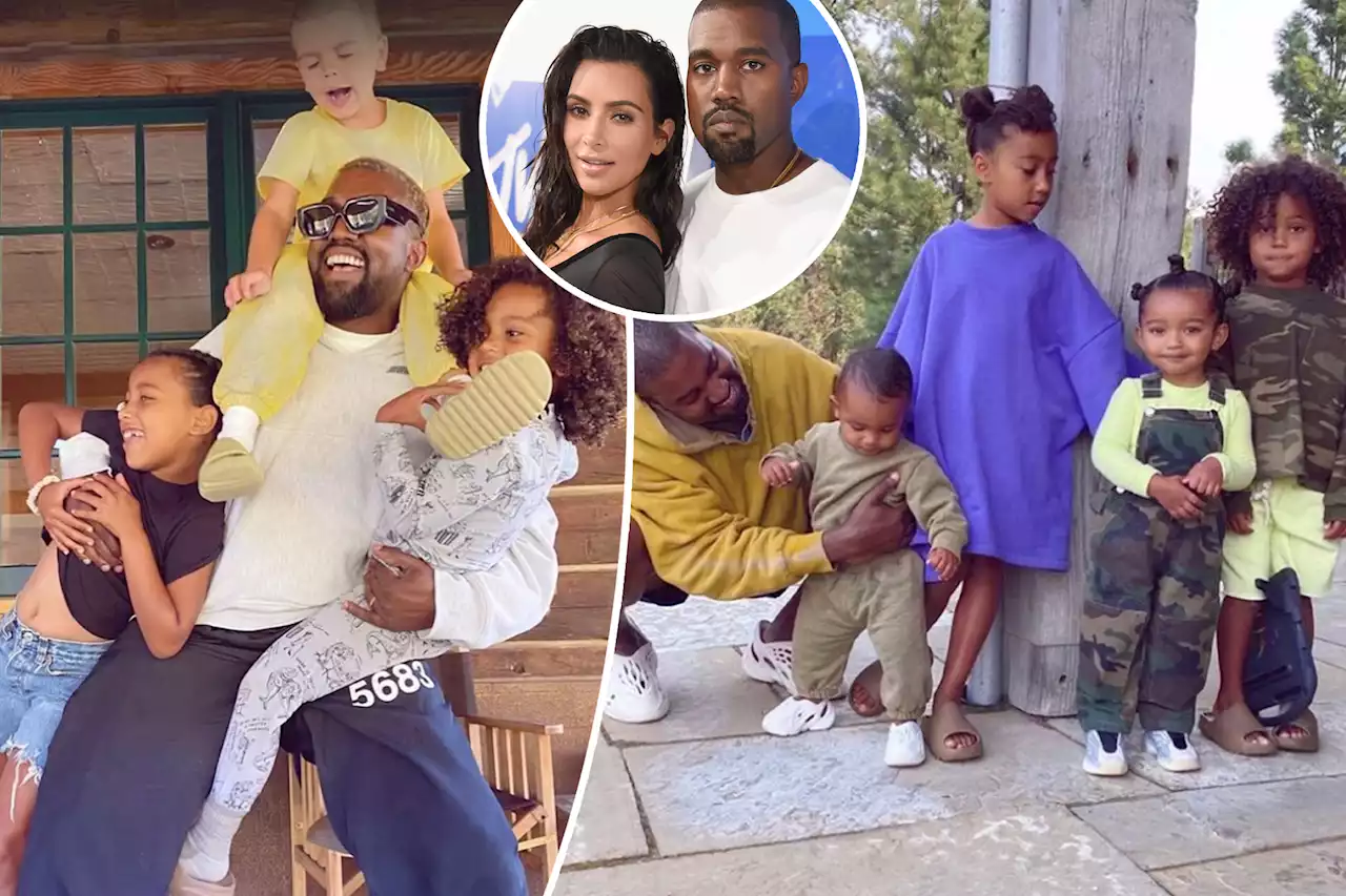 Kim Kardashian praises ‘best dad’ Kanye West on Father’s Day