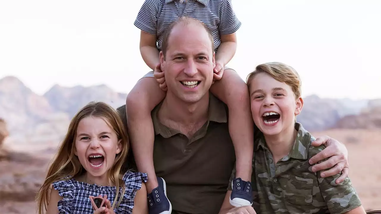 Zum britischen Vatertag: Prinz William teilt Foto mit Kids