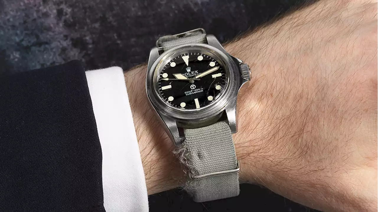 This Rolex Military Submariner Spent Decades in a Drawer. Now It Could Fetch up to $150,000 at Auction.