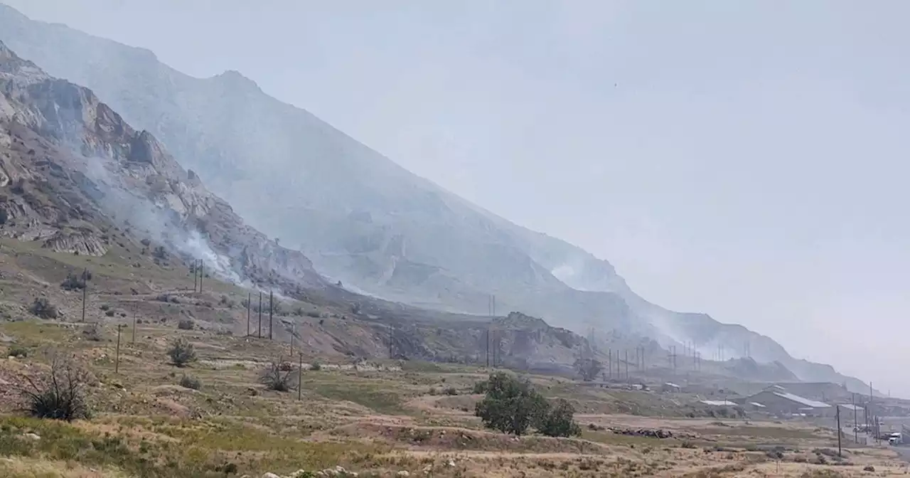 Great Salt Lake Park reopens as crews contain Lakeshore Fire; red flag warning for most of Utah