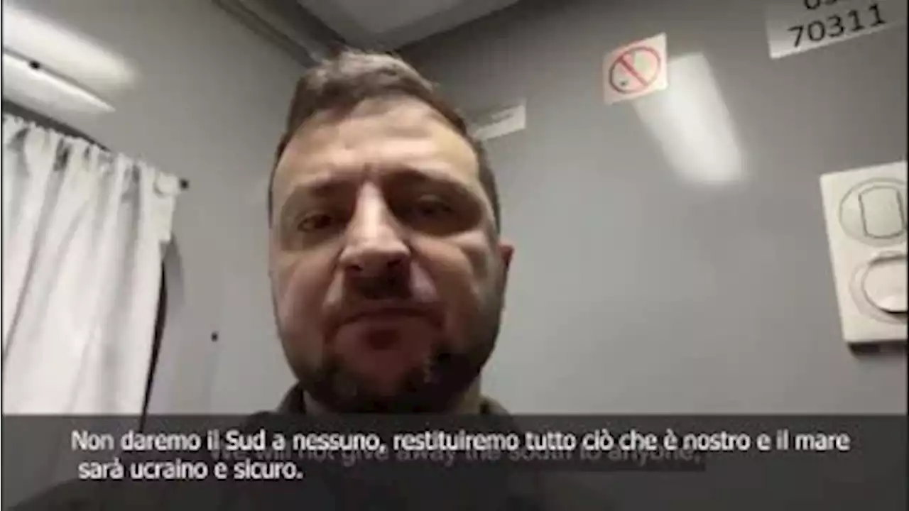 Ucraina, Zelensky: 'Non daremo il Sud a nessuno' - Il Sole 24 ORE