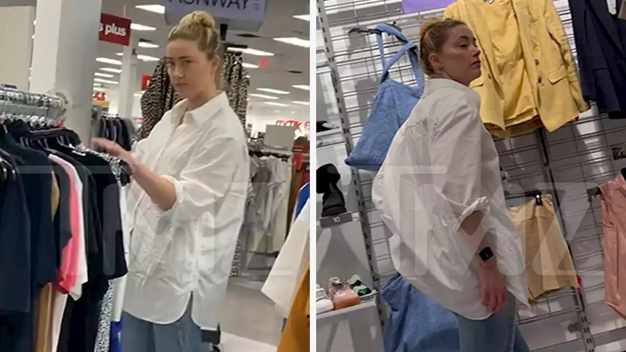 Amber Heard Spotted Shopping at TJ Maxx, $8.3 Million Judgment Looms