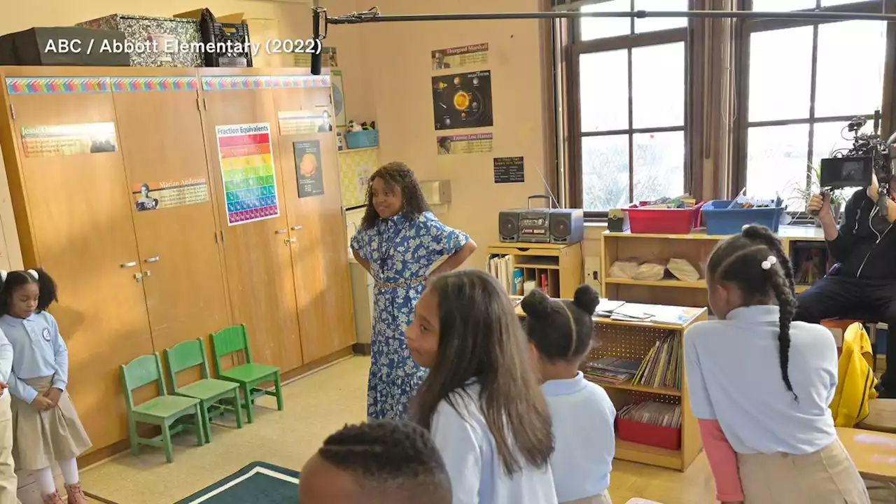 What Connects ‘Severance’ to ‘Abbott Elementary’? Quinta Brunson and Adam Scott Explain It All