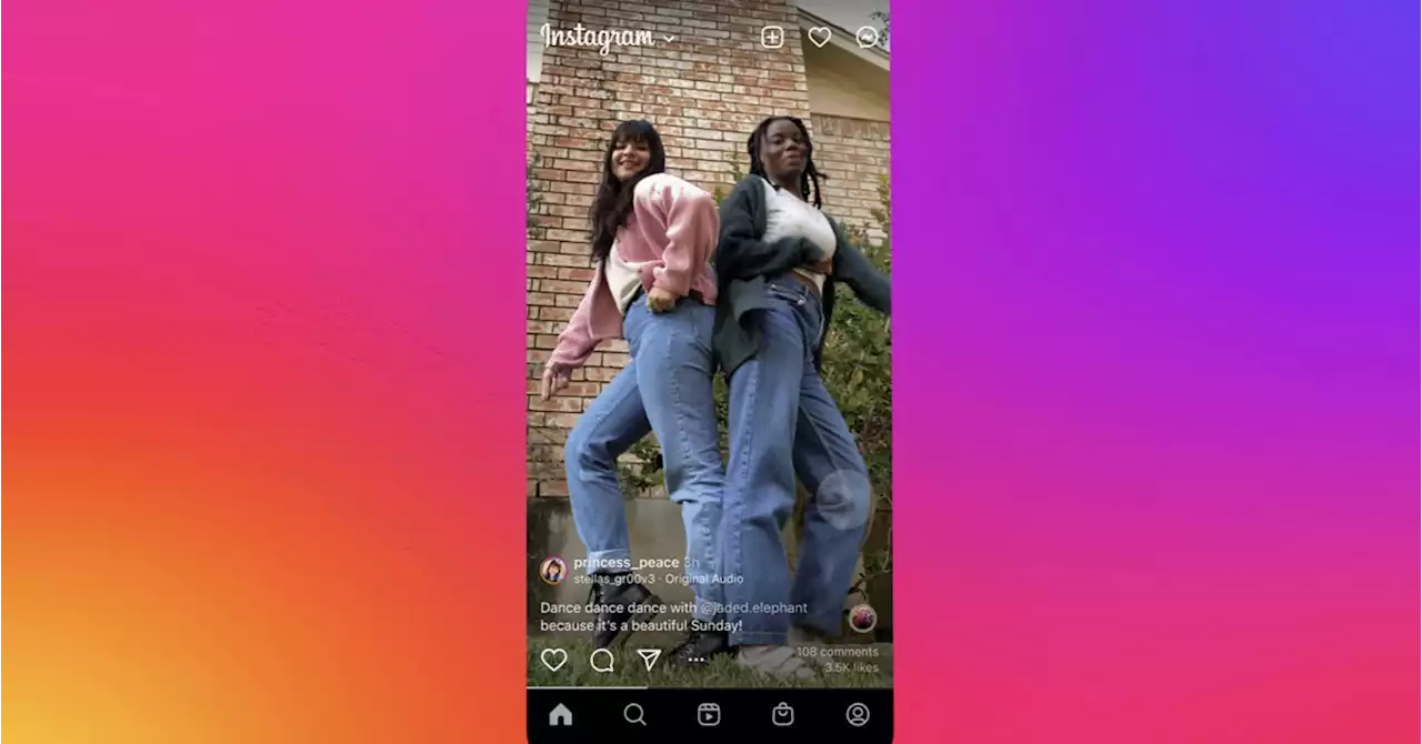 Instagram is chasing TikTok with a new full-screen experience test