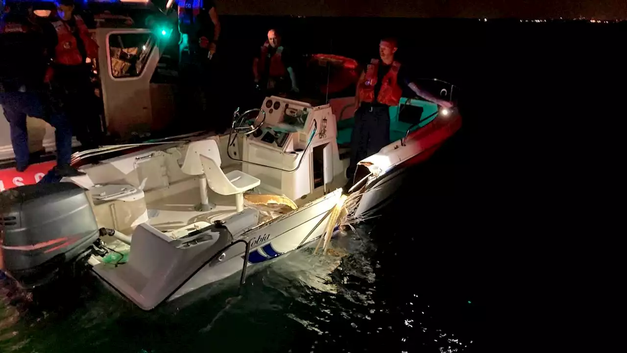 Coast Guard: Boats collide in Florida, 2 dead, 10 rescued