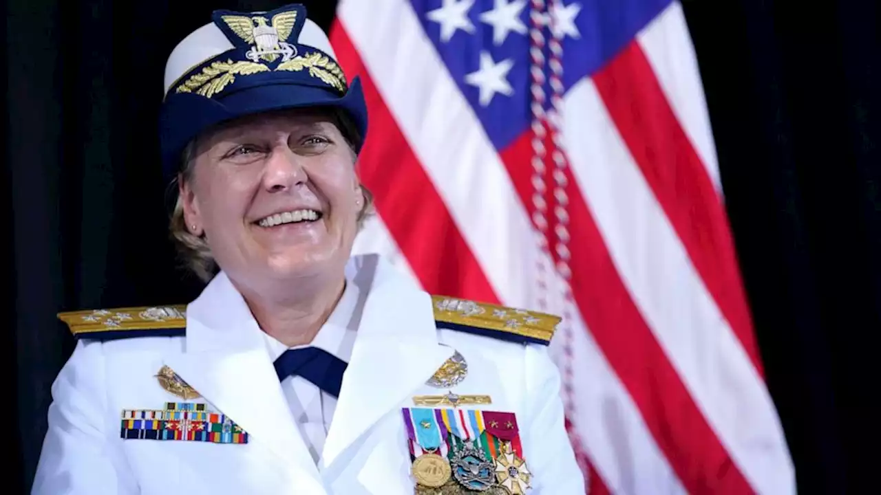 Adm. Linda Fagan becomes 1st woman to lead U.S. armed forces branch