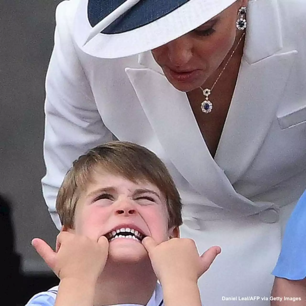 Prince Louis steals the show alongside Queen Elizabeth at Trooping the Color