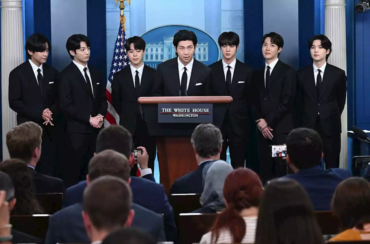 BTS Delivers Powerful Message Against Asian-Targeted Hate Crimes at White House Press Briefing