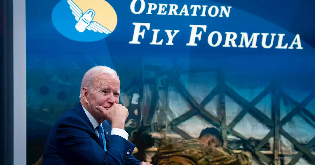 Biden says he found out about baby formula shortage in April