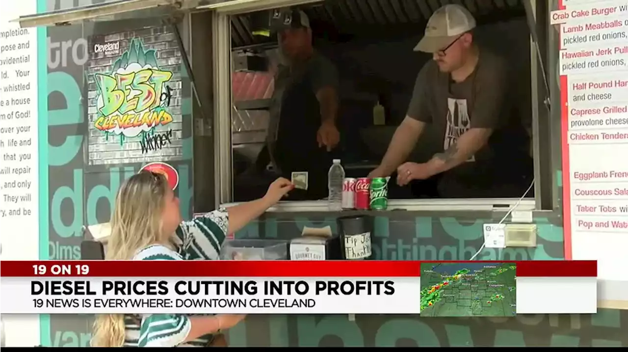 Diesel fuel prices have big impact on owners of Cleveland food trucks