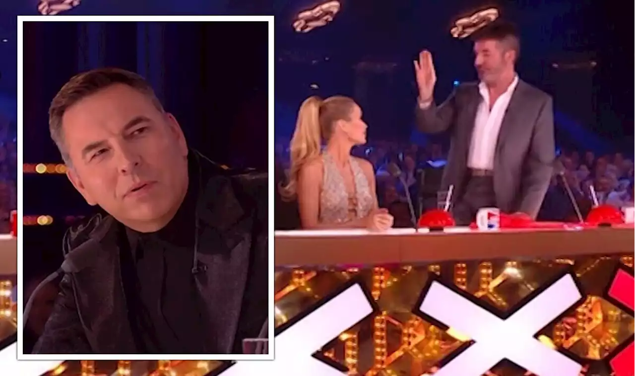 David Williams orders Simon Cowell to ‘go home’ after BGT act jibe ‘I will!’