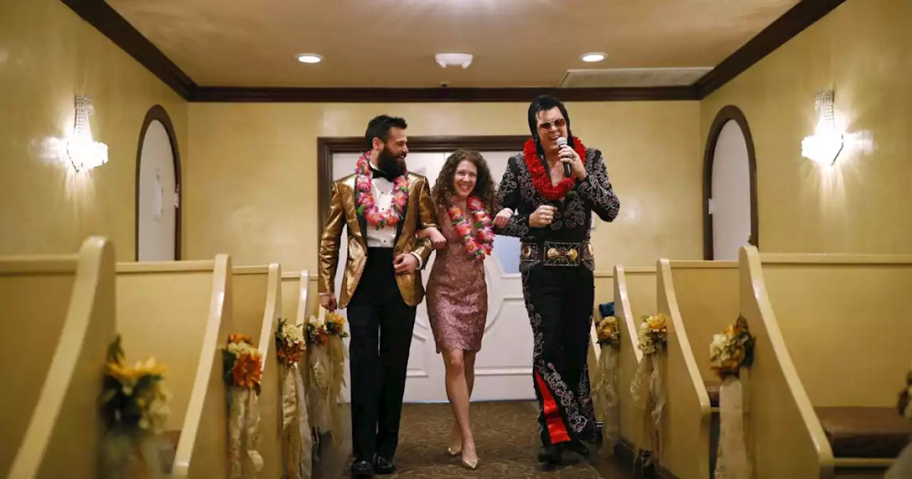 Elvis-themed chapels in Las Vegas all shook up after receiving cease-and-desist letters