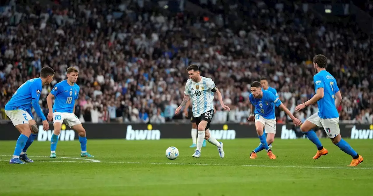 Messi, el Lión de Wembley