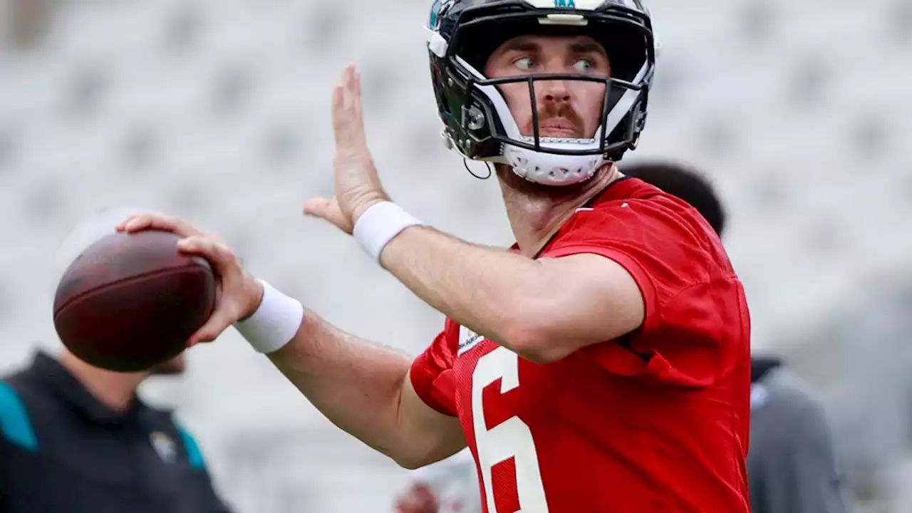 Back in Jacksonville: Jake Luton has gone long-distance twice to take snaps for the Jaguars